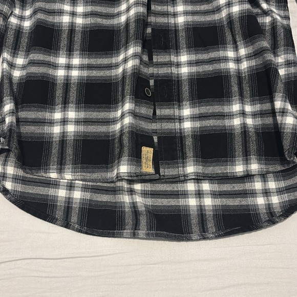 Men’s Jachs Black and White Flannel - Picture 2 of 4